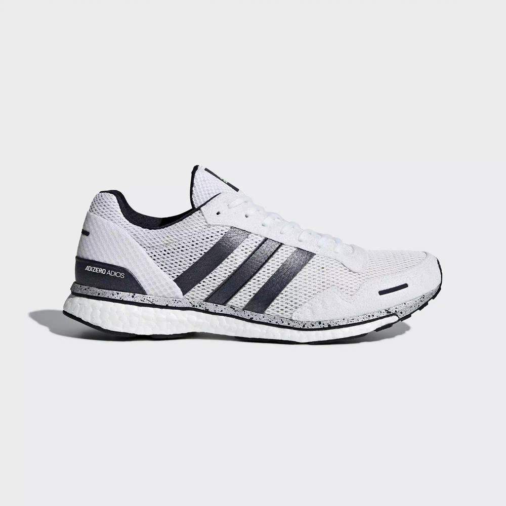 Adidas Adizero Adios 3 Tenis Para Correr Azules Para Hombre (MX-70097)